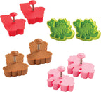Mrs. Anderson’s Baking Animal Cookie Cutters, BPA Free, Set of 8