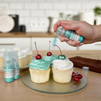 Bakell - Turquoise Tinker Dust (4g, 1x Mini Spray Pump) Edible Glitter for Food, Desserts, and Beverages!