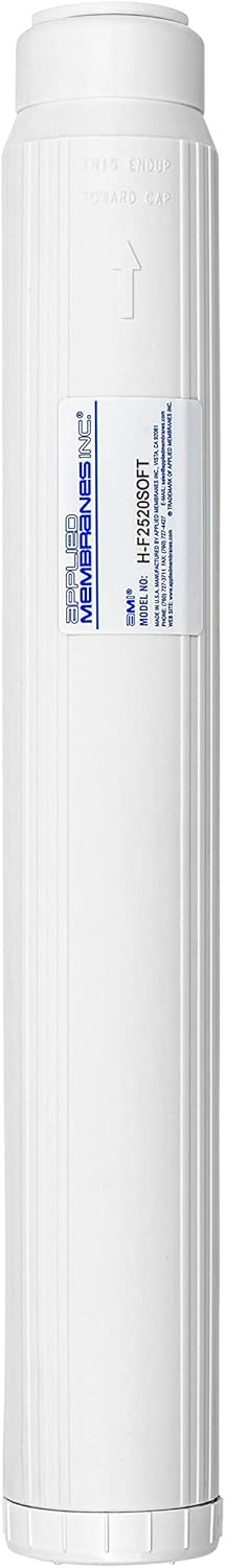 Water Softening Filter Cartridge | 20" Standard Universal Size | Ion Exchange Filter Softens Water | Great for Espresso and Washing Machines (20" Standard | 1 Pack)