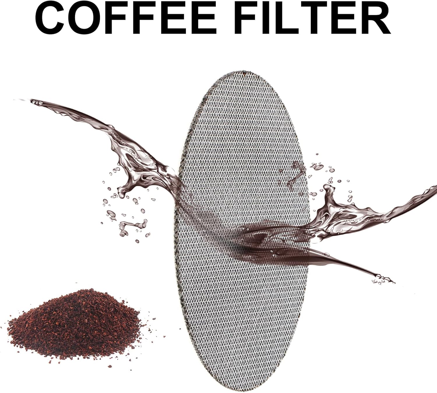 51mm Espresso Dosing Funnel and Puck Screen, Magnetic Espresso Coffee Dosing Ring, Reusable 1.7mm Thickness Espresso Puck Screen 316 Stainless Steel Fits 51mm Portafilter