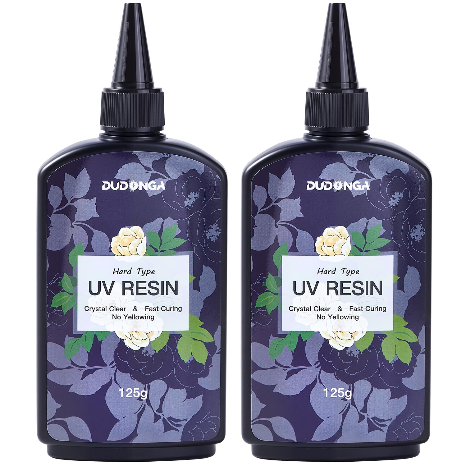 UV Resin 250g, DUDONGA Fast Curing Upgraded Crystal Clear Epoxy Resin Hard Type for Jewelry Making, Craft, DIY