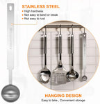 HARFINGTON Single Measuring Spoon 1.5tsp (1/2tbsp, 7.5ml) Teaspoon/Tablespoon 430 Stainless Steel Single Tiny Square Bowl Measuring Spoon Long Handle Measure Scoop