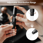 MHW-3BOMBER WDT Tool Espresso Distribution Tool Retractable Espresso Coffee Stirrer, Adjustable Range Coffee Distributor for Barista, Magnetic Store, 0.4mm 8 Needles with 8 Extra, Blue, T6192-OS