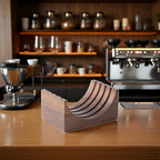 Espresso-Puck Screen Walnut-Stand Coffee Reusable Filter For Espresso-Portafilter Holder Wooden-Stand For 51/53/58mm Coffee Filter Screen Holder Coffee Machine Accessories