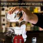 3 Pack Single Serving Wine Carafe Glass Small Mini Carafe Individual Wine Refill Decanter for Dinner Parties Tastings Bars Restaurants (6.5 oz)