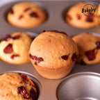 Mini Muffin Pan, 20-Cavity Non-Stick Mini Cupcake Pan Bakeware for Oven Baking (Champagne Gold)