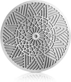 58.5mm Puck Screen - Metal Espresso Puck Screen Reusable Coffee Filter for Espresso Portafilter Filter Basket 58.5mm Thickness 150μm (1pack, 58.5 mm)