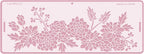 Long Border Cake Stencil, 4" x 12.75" (SUKUNA)