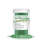 BAKELL Classic Green Edible Glitter, 25 Grams | TINKER DUST Edible Glitter | KOSHER Certified | 100% Edible Glitter | Cakes, Cupcakes, Cake Pops, Drinks, Dessert Vegan Glitter & Dusts (25g, Classic Green)