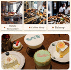 LLRH Latte Art Food PrintPen DIY Image for Coffee Beer Cocktails Macaron Cookie, Bluetooth, for Home, Small Shops (Brown)