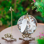 1 Mug Hooks, Brass Material, Classic Durability, countertop Teacup Display Stand, Vintage Coffee Mug Storage Stand, for Restaurants, cafes and Kitchens, Home Decor, Home Storage。 (Large)