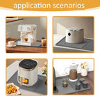 Silicone Coffee Pad, 24-inch x 16-inch Mat, with Removable Baking Tray, Fits Coffee Machines and Baking Sheets