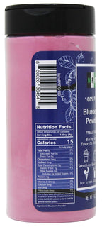 NPG Frezee-Dried Blueberry Powder 7 Oz, Seedless Fine Powder from Wild Wild Blueberries for Smoothies, Baking, Beverages, and Natural Food Coloring, No Sugar Added, Non-GMO