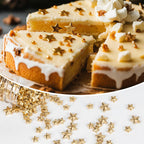 Twisweet Gold Sprinkles, Edible Gold Stars for Cake Decorating, Sugar Sprinkles for Baking, Mix Size Gold Candy, Cake Topper Ice Cream Cupcake Cookie Toppings Dessert Decorations, Christmas Wedding Birthday Party Supplies (130g/4.58oz)