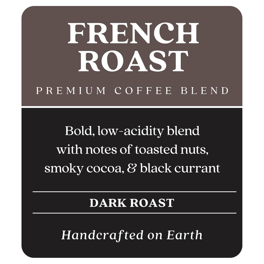 Copper Moon Single Serve Coffee Pods for Keurig K-Cup Brewers, Dark Roast, French Roast Blend, 80 Count