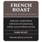 Copper Moon Single Serve Coffee Pods for Keurig K-Cup Brewers, Dark Roast, French Roast Blend, 80 Count