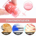 Edible Glitter - 4 Colors Edible Luster Dust Metallic Food Grade Coloring Glitter for Drinks, Baking, Cake Decorating - Edible Dust Powder Shimmer Sprinkle Powder for Icing, Wine, Chocolate, Candy