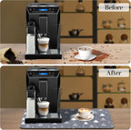 Bloss Christmas Coffee Mat, 16"x24" Absorbent Bar Mat with Waterproof Rubber Back, Fit Under Coffee Maker Machine/Kitchen Counter