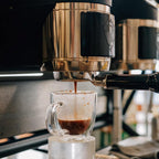 Espresso Cups Set of 4, 6oz /170ml Double Walled Glass Coffee Mugs With Handle, Hand Blown Insulated Espresso Shot Glass Cups,Perfect For Cappuccinos,Latte,Tea, Coffee Lovers Gifts