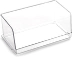 BINO | Stackable Plastic Storage Bins, Large | THE MYRIAD COLLECTION | Multipurpose Bins | Pantry Organizers And Storage | Home Organization Containers | Clear Plastic Fridge Bin | Freezer Organizer