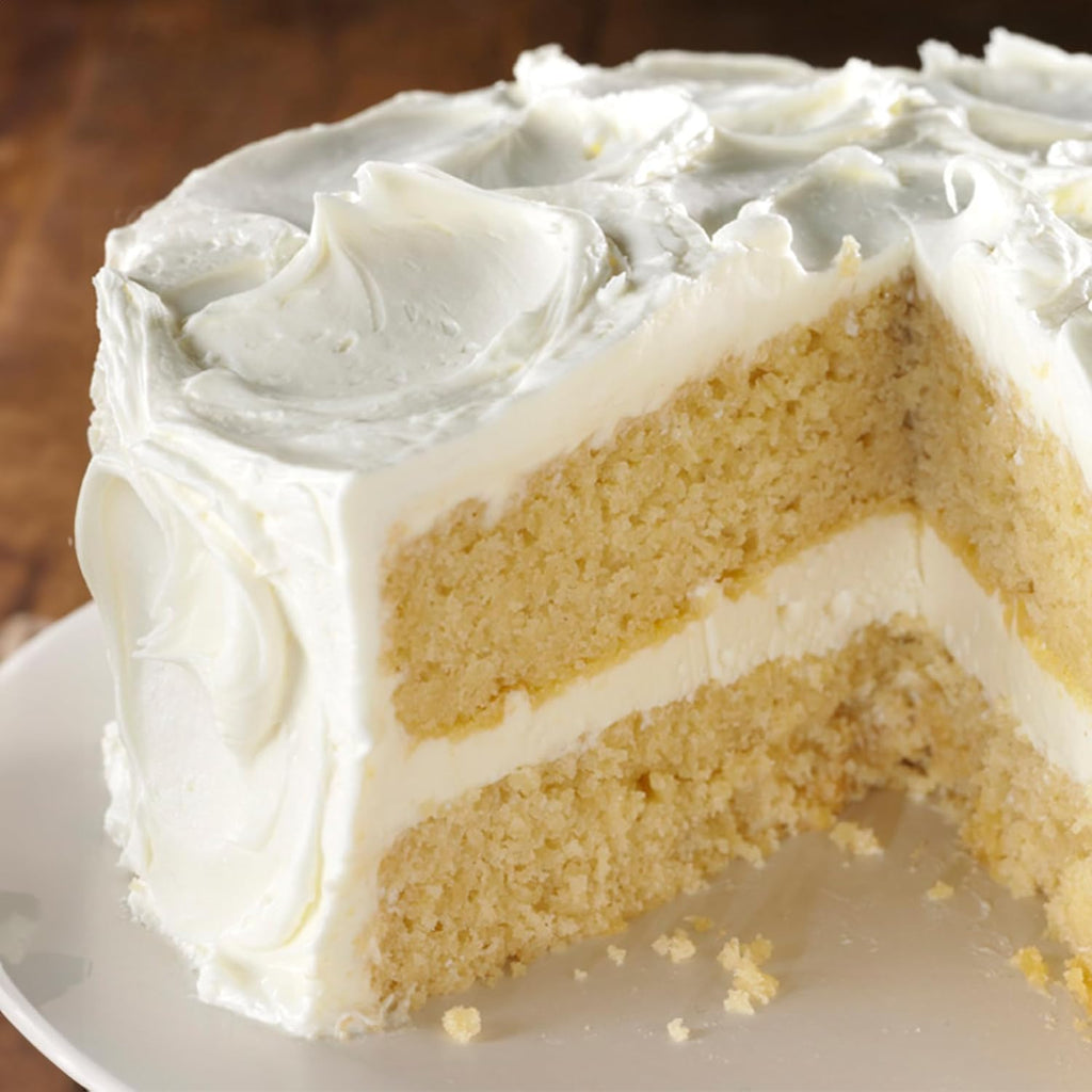 XO Baking Co. Gluten Free Vanilla Cake Gourmet Cake Mix; Non-GMO; Kosher; Rice Free; Soy Free; Dairy Free; Peanut Free; No Preservatives; No Artificial Flavors or Colors, 19oz