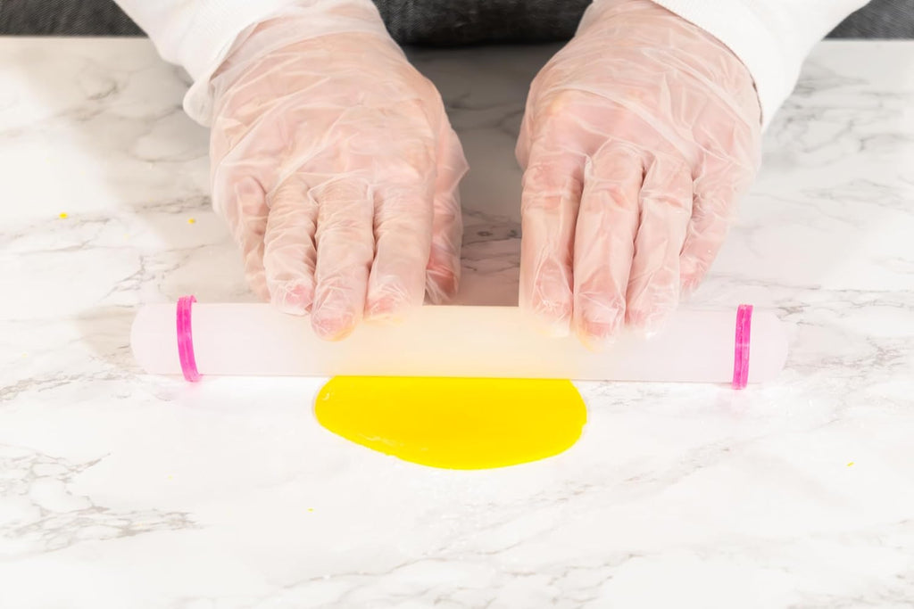 Bakerpan Fondant Roller 3 Size Set, for Rolling Fondant, Gum Paste, Dough, Large, Medium and Small Rolling Pins with Thickness Rings, 19.5", 13", 9" Rollers