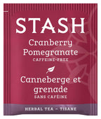 Stash Tea Cranberry Pomegranate Herbal Tea - Naturally Caffeine Free, Non-GMO Project Verified Premium Tea with No Artificial Ingredients, 18 Count (Pack of 6) - 108 Bags Total