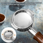 Backflush Inser, 54 mm Blind Filter, 304 Stainless Steel 54mm Backflush Insert, 2.13in Back Flush Blind Filter Basket, Backflush Filter Espresso for Espresso Machines, 1Pcs