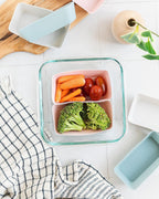 The Silicone Kitchen Silicone Individual Mini Loaf Pans - Reusable, Non-Toxic, BPA Free, Dishwasher Safe, Bento Box Accessories (12 Pack, Pink, Gray, Blue)