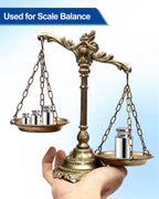 UCEC Calibration Weights for Digital Scale, 50g Gram Weights, Precision Stainless Steel Balance Scale Calibration Weight for Lab Educational Science