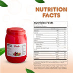 Fanale Coconut Jelly Topping nata de coco for Boba Tea | Ice Cream | Yogurt | Smoothie | Milk Tea | Desserts Strawberry Heart Shaped, 6.6 pound (Pack of 4) | JEL026-CS