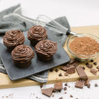ProDough High Protein- Gluten Free Cupcake Mix, Low Carb, 13g of Protein per Cupcake, No Added Sugars, Keto Friendly, Makes 12, Healthy Dessert (Chocolate)