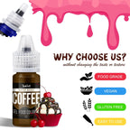 Food Coloring Gel - Vibrant Color Gel Food Coloring for Cake Decorating, Baking, Easter Egg, Icing - Tasteless Food Color Dye for Fondant, Cooking, Slime, Airbrush (Red velvet, 5.3oz)