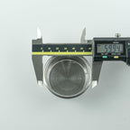 Leverpresso 51mm Ridgeless Filter Basket – 18g 304 Stainless Steel Non-Pressurized Espresso Basket for 51mm Portafilter Machines