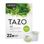 TAZO Tea Bag K-Cup Pods, Awake English Breakfast & Zen 22 CT (2ea) (Variety Pack)