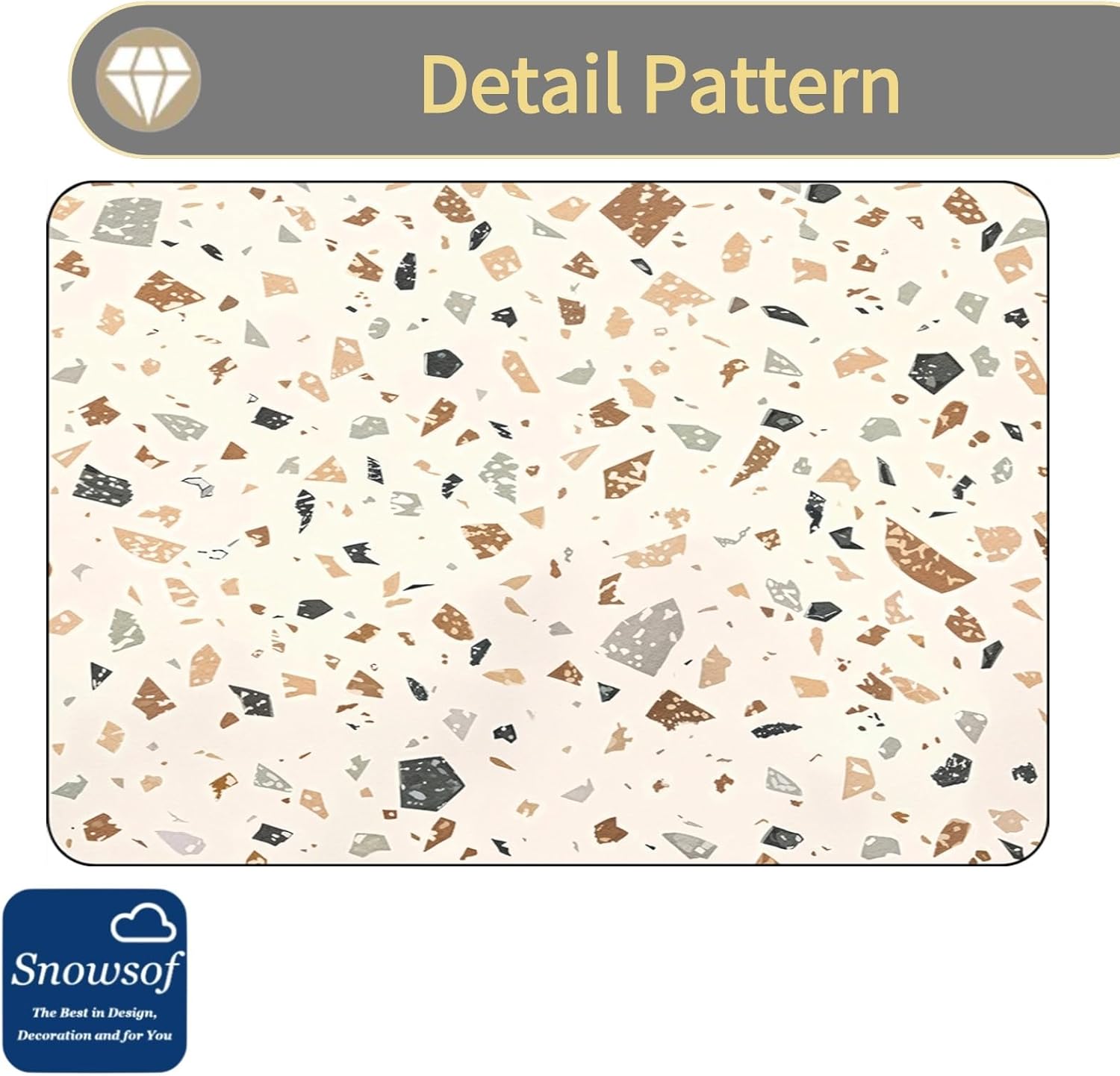 Dish Drying Mat - Absorbent Countertop Mat for Coffee Maker, Expresso Machine, Kitchen Use (04,20''×24'')