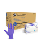 SAFEWAY Nitrile Gloves, 2000 Ct, Large, Powder-Free, Latex-Free, All-Purpose, Professional Disposable Gloves with Textured Fingertips for Medical Use, Food Prep, Cleaning, Tattoo & More