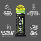 NewTrition® Extra Strength Energy Shots, 250mg Caffeine Energy Shots with Vitamin B & Amino Acids, Sugar-Free Vitamin Energy Shot, 1.7 fl oz (Pack of 24, 4 Flavors-Mixed-2)