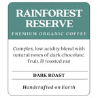 Copper Moon Single Serve Coffee Pods for Keurig K-Cup Brewers, Dark Roast, Rainforest Reserve Blend, 72 Count