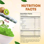Fanale Kiwi Popping Boba Pearls, Vegan, Non GMO, Gluten Free, Fat Free, Perfect for Bubble Tea, Smoothies, Ice Cream, Desserts, and Beverages.