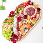 Charity Leaf 10-Pack 22"x12" Palm Leaf Trays | Eco-Friendly, Compostable Platters for Weddings, Charcuterie Boards & Events