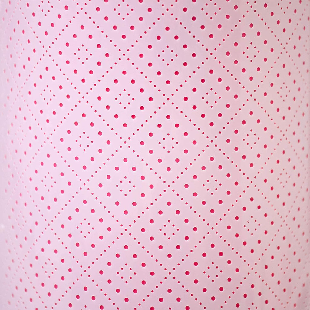 Cake Baking Stencil - Seamless Delicate Pattern for Decorating Tall Double Barrel Cake to Use with Buttercream, Royal Icing, Ganache, Paint, Airbrush (DIADOT)