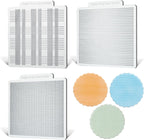 KALAIEN 3 Pack Cookie Embosser Set, Fondant Impression Mats Acrylic Embosser for Fondant Stamps, Texture Sheets for Polymer Clay, Chocolate, Cupcake Topper, Fondant Molds-Style 2