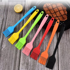 Silicone brush, Oil Brush for BBQ Kitchen Cooking Baking and Grilling (3 PCS,green)