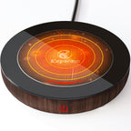 Coffee Mug Warmer with Gravity Sensor, Mug Warmer for Desk with LED Light, 3 Temp Settings & 6H Auto Shut Off Coffee Warmer, Electric Candle Warmer Plate for Beverage, Coffee, Tea, Milk