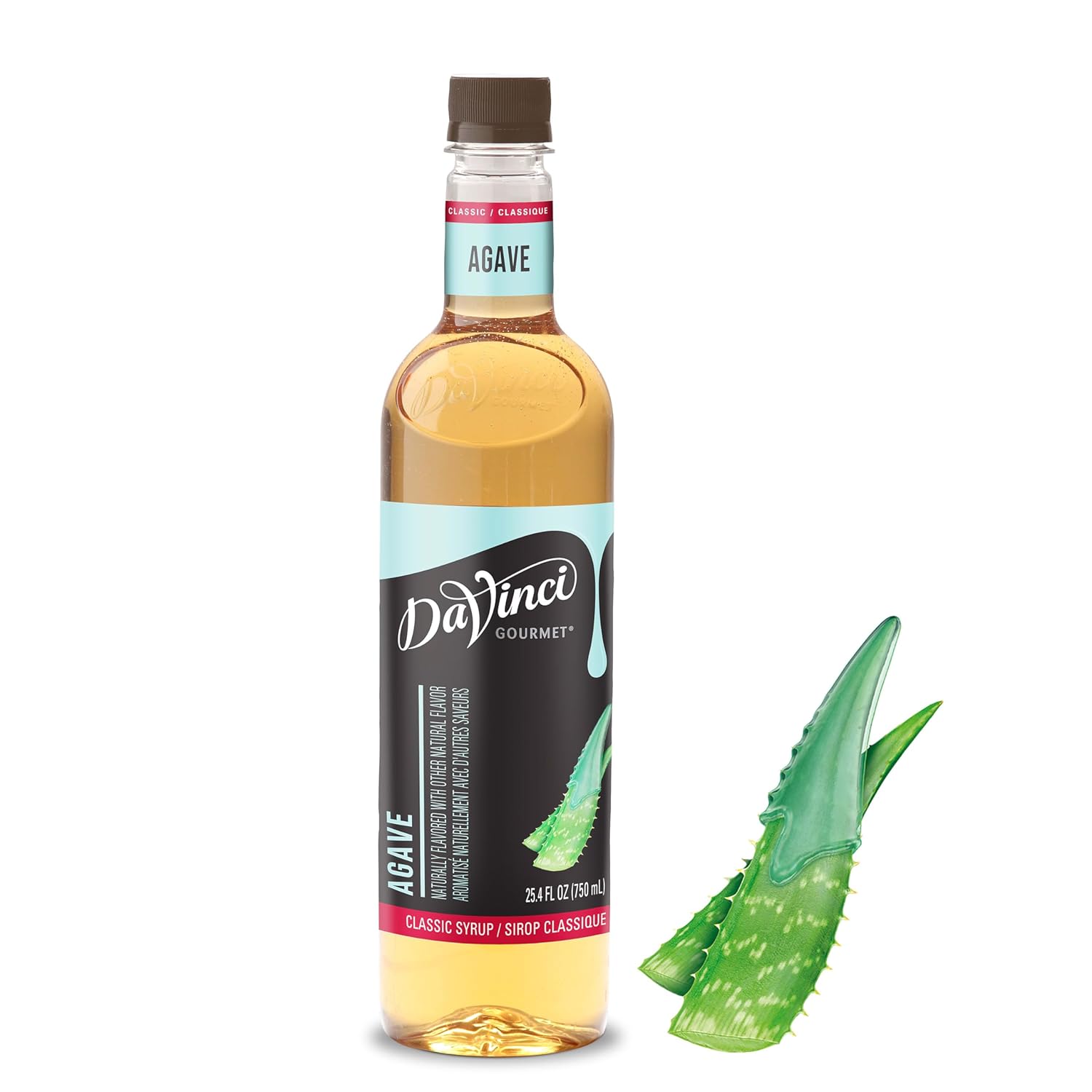 DaVinci Gourmet Natural Agave Syrup, 25.4 Fluid Ounces (Pack of 1)
