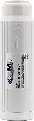 Water Softening Filter Cartridge | 10" Standard Universal Size | Ion Exchange Filter Softens Water | Great for Espresso and Washing Machines (1, 10" Standard)