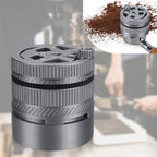 WDT Tool for Espresso - Professional 58mm Portafilter Coffee Distributor with 15 Adjustable Needles | Spirographic Spin Design for Even Extraction, Reduced Channeling & Barista-Perfect Shots