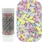 Dynastang Ice Cream Sprinkles Mixed Style Edible Cake Decorations Cupcake Toppers Cookie Perfect for Cakes, Cupcakes, Desserts Toppings 3OZ