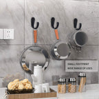 IBosins 50PCS Coat Hooks Wall Mounted Single Prong Robe Hook for Hanging Towel Hooks with 100 Screws for Cup, Mug, Bags, Hat, Cap, Scarf, Pet leashes